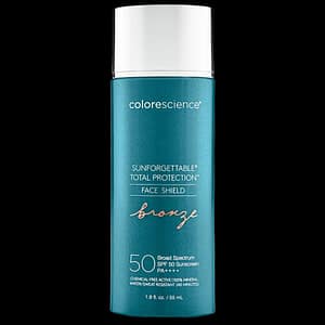 SUNFORGETTABLE TOTAL PROTECTION FACE SHIELD BRONZE