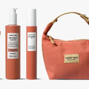 The Wellness Kit ( Peel Scrub 75ML + Collagen Cream 250ML + Body Strategist Oil 100ML)